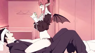 Marin x Kitagawa San - My Redhead Girlfriend told Me She is a Succubus (Anime Hentai)