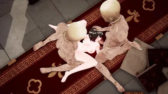 Succubus Nightmare Episode 5 Ayi get caught by dirty bag man for the firstime